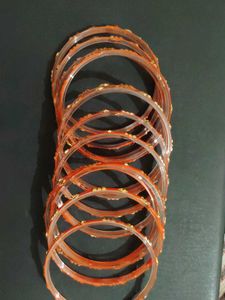 Set of 12 Yellow Bangles