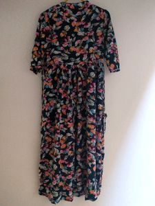 Maternity Nursing Dress With Zip, Size S