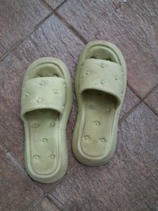 Comfortable Light Green Slides