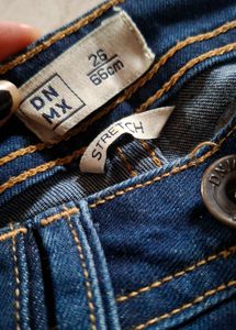 Classic Blue Denim capris