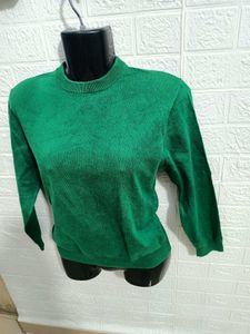 Zara Green Top Size Fit For M&amp;L