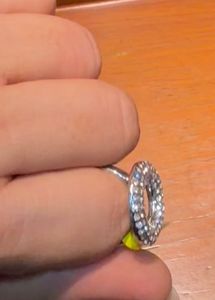 Sparkling Circular Ring