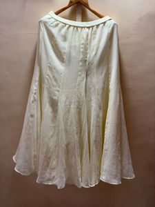 Elegant Cream Embroidered plazo set