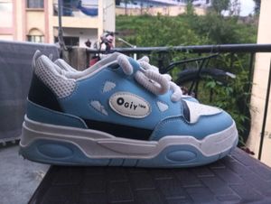 Sky Blue &amp; White Sneakers