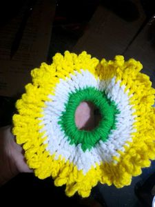 Handmade Crochet Scrunchie