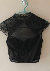 Elegant Lace Corset Top
