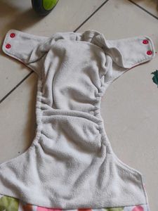 Cute Heart Print Cloth Diaper