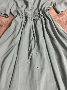 Collar Midi Dress