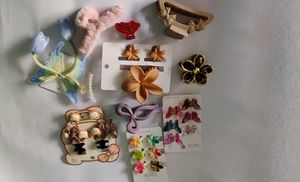 Cute Hair Clips and Accessories combo