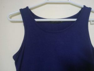 Classic Navy Blue Tank Top