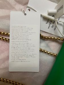 Green Crossbody Bag with Gold Chain.