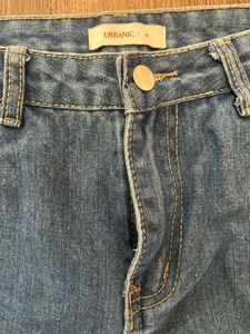 imported cut out jeans