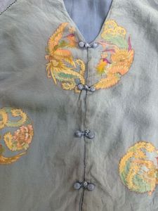 Cheongsam style top
