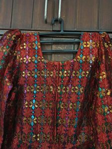 Festive Umbrella-cut Kurta Set