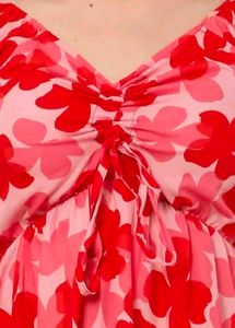 Chic Floral Tiered Mini Dress