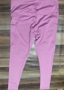Puma Pink Pocket Leggings
