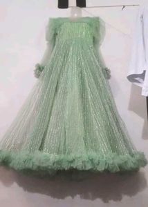 Elegant Green Ethnic Gown