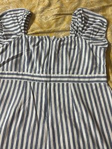 Striped Jumpsuit