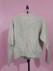 Cute Embroidered Knit Cardigan