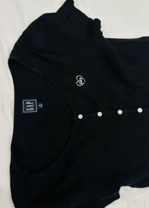 GAP Black Top with Heart
