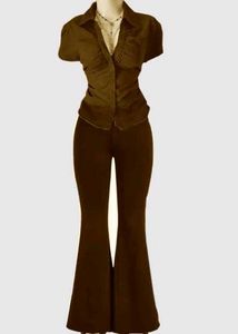 Chic Flare bootcut High Rise Trouser Pants