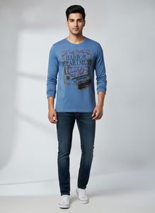 Men's Blue Harbor Department Long Sleeve T-Shirt