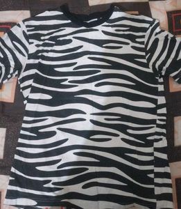 Zebra Print T-Shirt