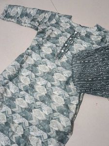 Elegant Printed Kurta Set with Dupatta