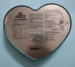 Chocolate Empty Tin Box