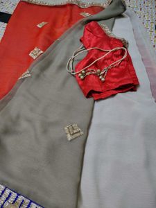 Elegant Saree with Blouse