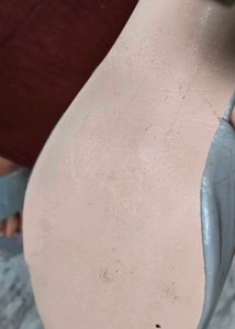 Mauve And Grey Heels