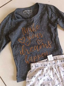 Girls Pajama Set - Tops &amp; Bottoms