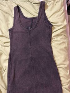 Brown Bodycon Mini Dress