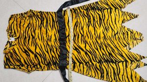 Kids Tiger Print Costume Dress