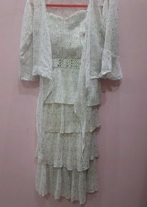 Tiered Floral Summer Dress