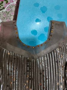 Sparkling Silver frock