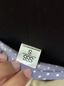 Cute Polka Dot Ruffled Top