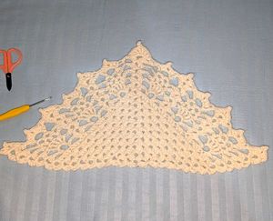 New Handmade Crochet Bandana/Headscarf
