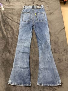 Stylish Flared Wash Jeans