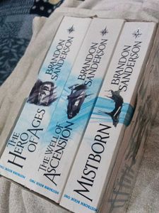 Mistborn Trilogy by Brandon Sanderson