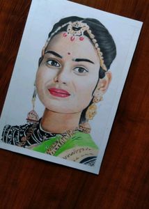 Color Full Art Work Handmade Draw