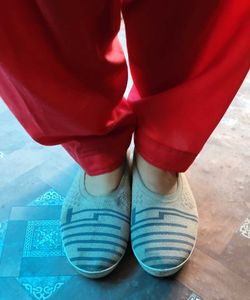 Comfortable Striped Ballerina Flats