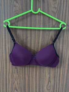 Purple Padded Bra
