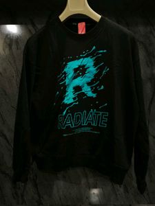 Men's Black "Radiate" Graphic Sweatshirt
