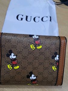 GUCCI Chic Mickey Mouse Wallet