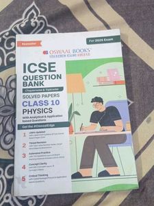 ICSE 2025 self Help And question banks class X
