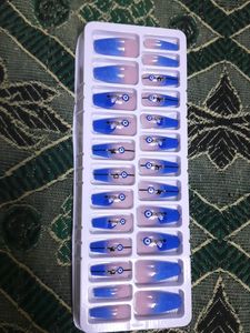 Reusable|Washable Korean Nails - Set Of 24