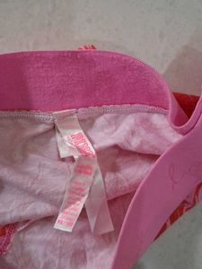 S Floral Print Pink Briefs