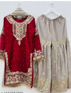 Gorg Pakistani Suit Looks So Royal! 👑