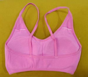 267 --  Cotton low back Sports Bra
